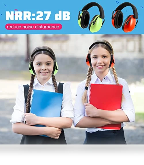 Kids Ear Protection Noise Cancelling Headphones — On-Ear Headphones, Amylove