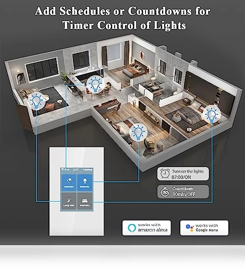 LCD Smart Light Switch — Smart Home Modules, LANBON