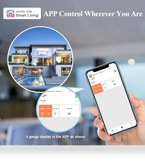 LCD Smart Light Switch — Smart Home Modules, LANBON