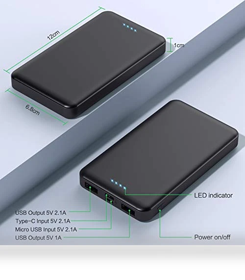 Portable Charger Power Bank 10000mAh — Chargers, Dongguan Haoxun Electronic Technology Co., Ltd