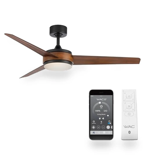 Smart Home Ceiling Fan with LED Light Kit — Ceiling Fan Lighting Solutions, WAC Lighting