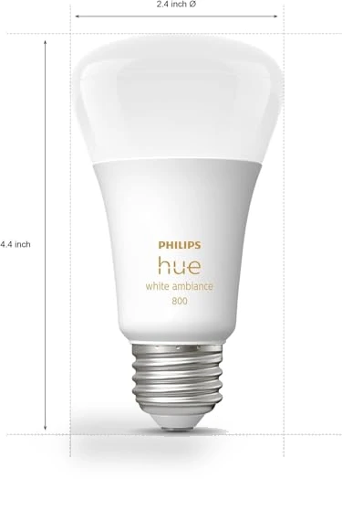 Smart LED Bulb - White Ambiance — LED, Philips Hue