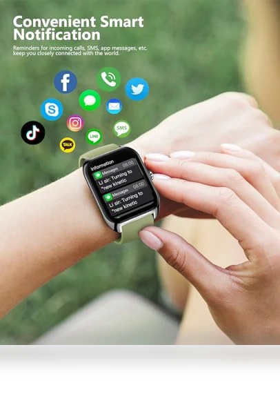 Smart Watch with Health Monitoring — Smartwatches