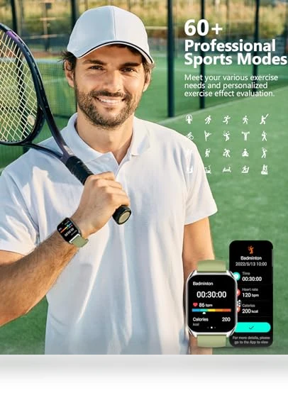 Smart Watch with Health Monitoring — Smartwatches
