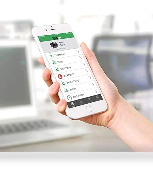 SmartPump Combination Wi-Fi Connected Sump Pump System — Power Pumps, PumpSpy