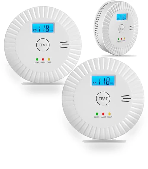 Smoke and Carbon Monoxide Detector Combo — Carbon Monoxide Detectors, OLUNCLE