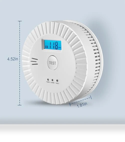 Smoke and Carbon Monoxide Detector Combo — Carbon Monoxide Detectors, OLUNCLE