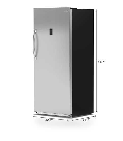 Upright Convertible Freezer/Refrigerator — Mini Fridges, KoolMore