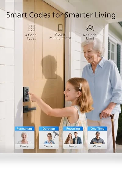 WiFi Deadbolt Smart Lock with Handle — Smart Home Hubs & Controllers, Philips