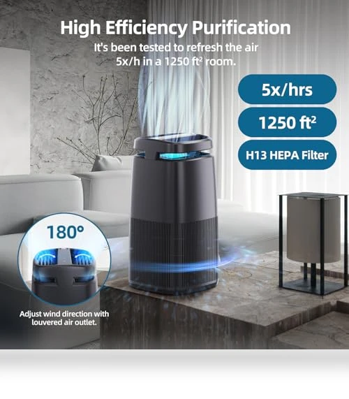 4-in-1 Air Purifier — Air Ionizers, POMORON