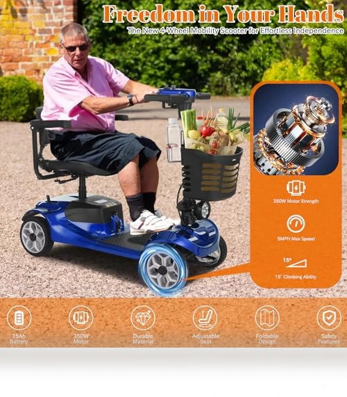 4-Wheel Mobility Scooter — Mobility Scooters, Mbxcooter
