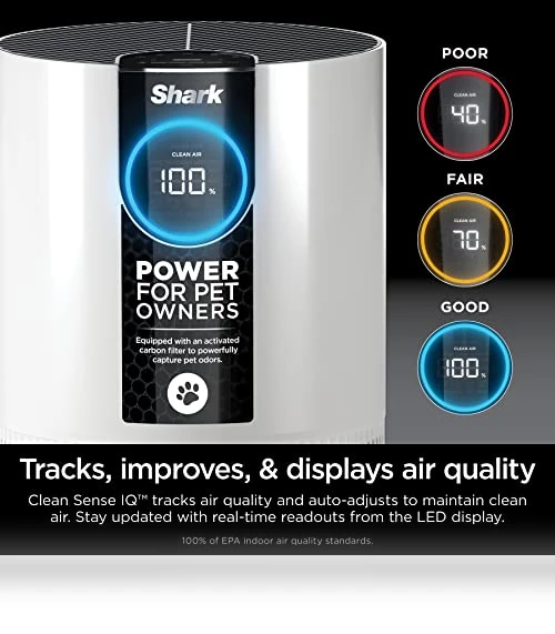 Air Purifier For Home Pets — Activated Carbon Air Purifiers, Shark