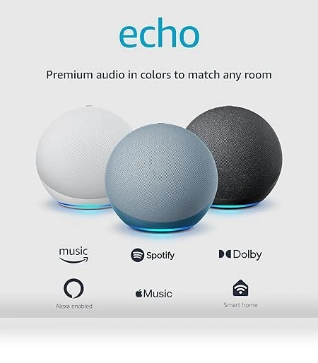 Alexa speaker with premium sound — Portable Audio, Amazon