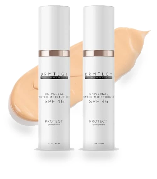 Anti-Aging Tinted Moisturizer with SPF 46 — Tinted Beauty Balms, DRMTLGY