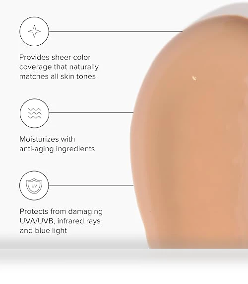 Anti-Aging Tinted Moisturizer with SPF 46 — Tinted Beauty Balms, DRMTLGY