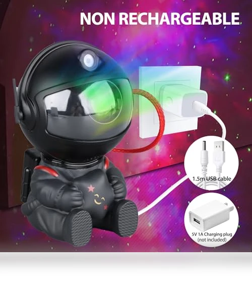 Astronaut Star Projector — Kids' Lamps, YXQUA