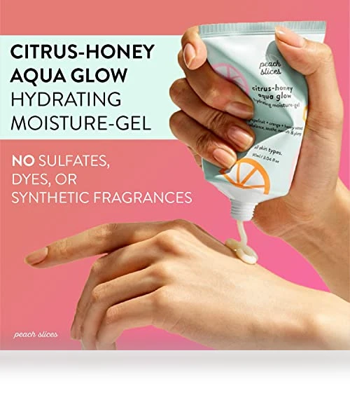 Citrus-Honey Aqua Glow Hydrating Moisture Gel — Sets & Kits, Peach Slices