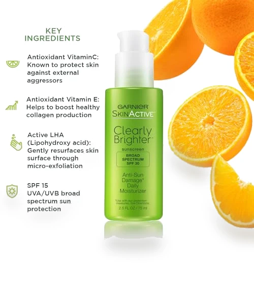 Clearly Brighter Face Moisturizer — Facial Hydration, Garnier