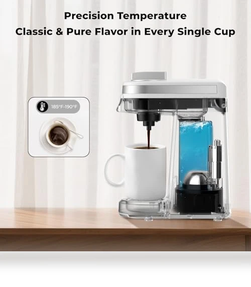 Compact Single Serve Coffee Maker for K Pods — Coffee Makers, CHULUX