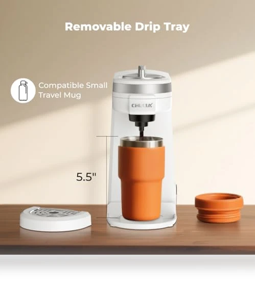 Compact Single Serve Coffee Maker for K Pods — Coffee Makers, CHULUX