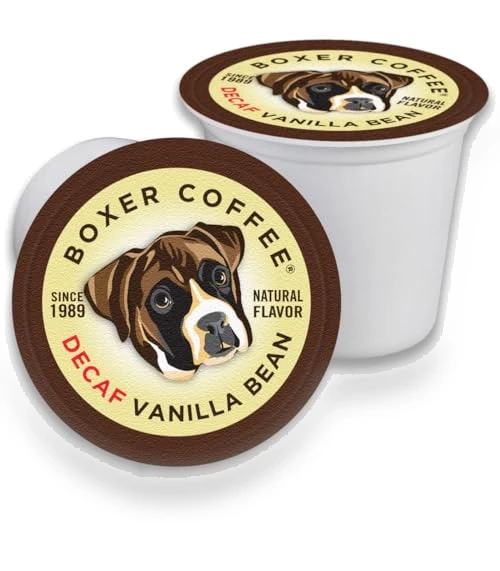 Decaf Vanilla Bean Coffee Pods — Coffee, Boxer Coffee