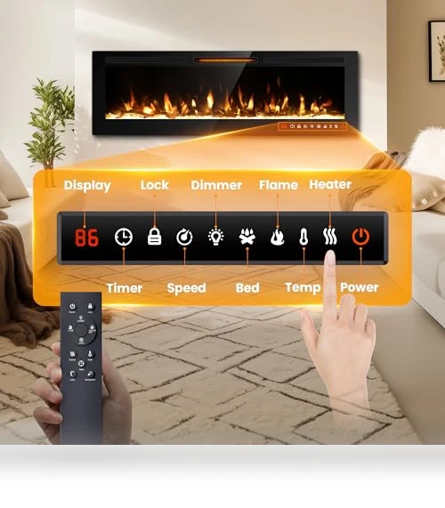 Electric Fireplace Heater — Electric Heating Solutions, Riseon