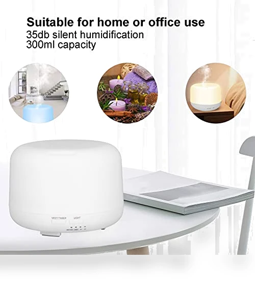 Essential Oil Diffuser Humidifier with LED Lights — Diffusers, EVTSCAN