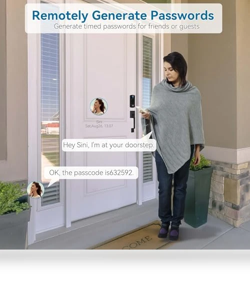 Fingerprint Smart Door Lock — Smart Home Security, BEBASIA