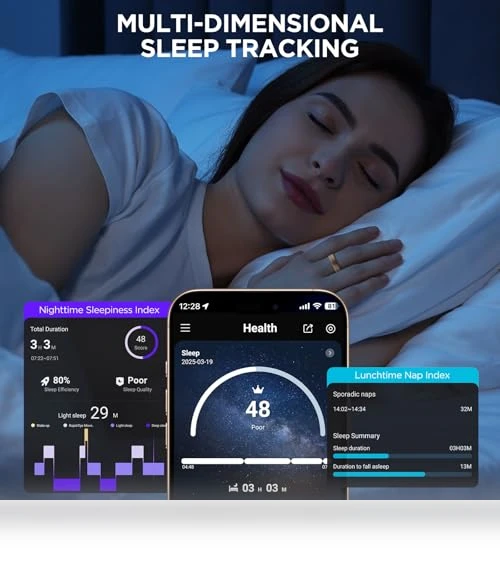 Fitness Tracker Smart Ring — Arm & Wrist Wearables, Amwentu