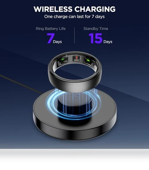 Fitness Tracker Smart Ring — Arm & Wrist Wearables, Amwentu