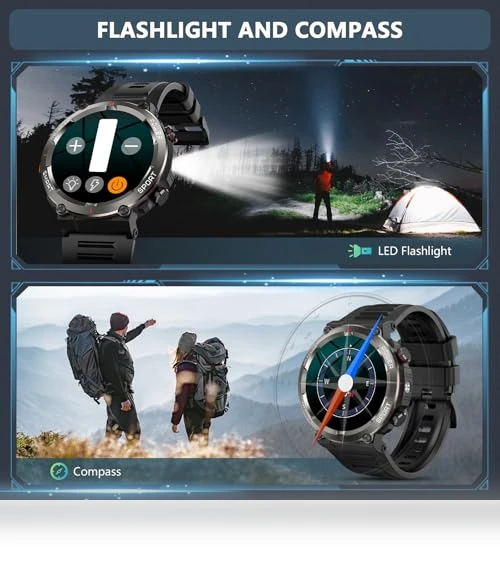 Military Smart Watch — Smartwatches, Baolubao