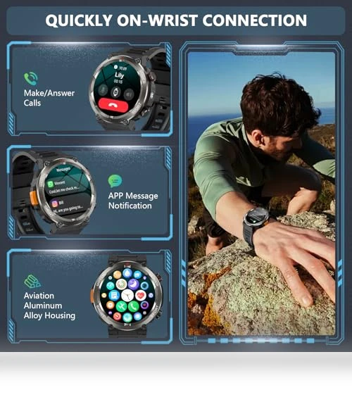 Military Smart Watch — Smartwatches, Baolubao