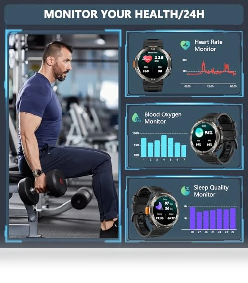Military Smart Watch — Smartwatches, Baolubao