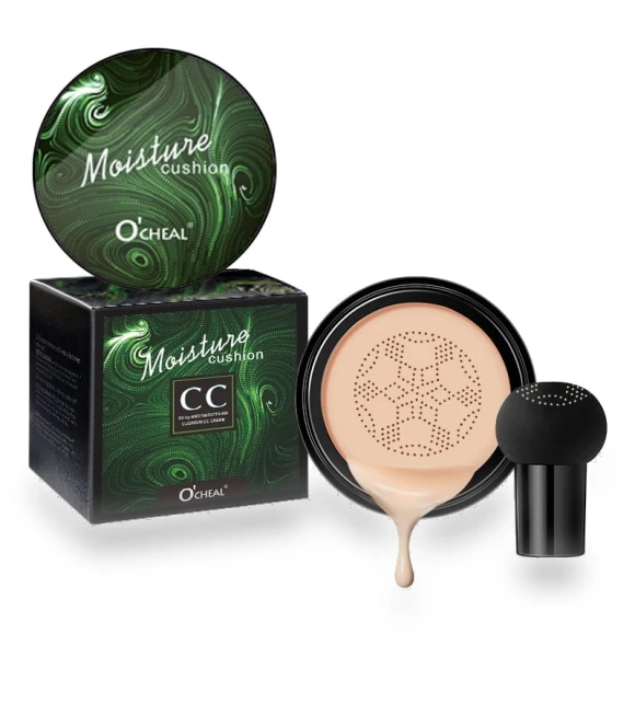 Mushroom Head Air Cushion BB Cream Foundation — Blush, O'CHEAL