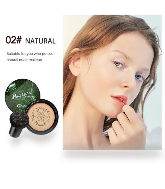 Mushroom Head Air Cushion BB Cream Foundation — Blush, O'CHEAL