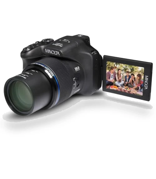 Pro Shot 20MP Digital Camera — Compact Digital Cameras, Minolta