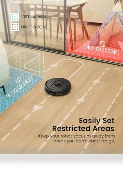 Robot Vacuum and Mop with Self-Emptying — Smart Cleaning Robots, PSUK