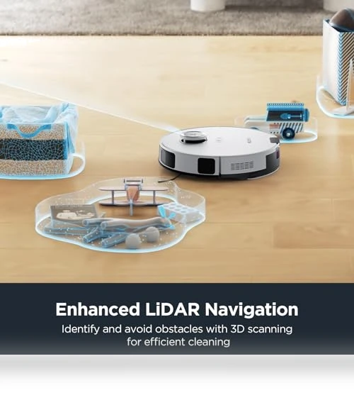 Robot Vacuum with Bagless Self Emptying Station — Vacuums, Eureka