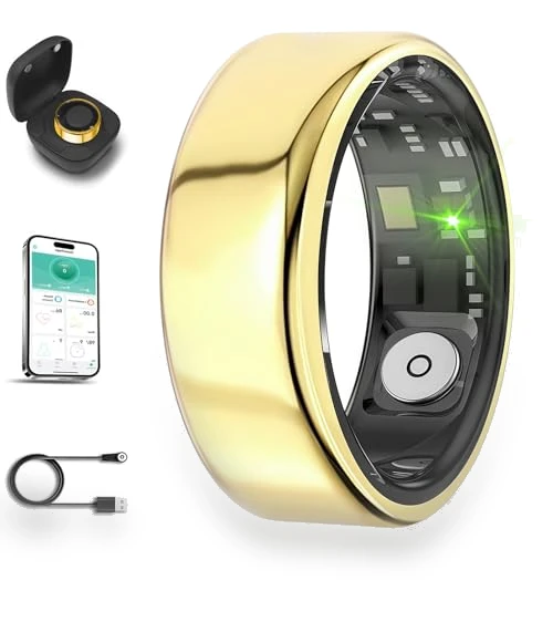 Smart Ring with Charging Box — Smart Rings, Hivisuals