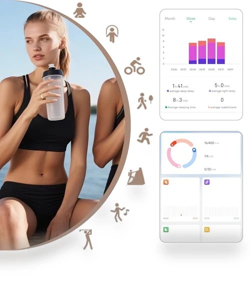 Smart Ring with Charging Box — Smart Rings, Hivisuals