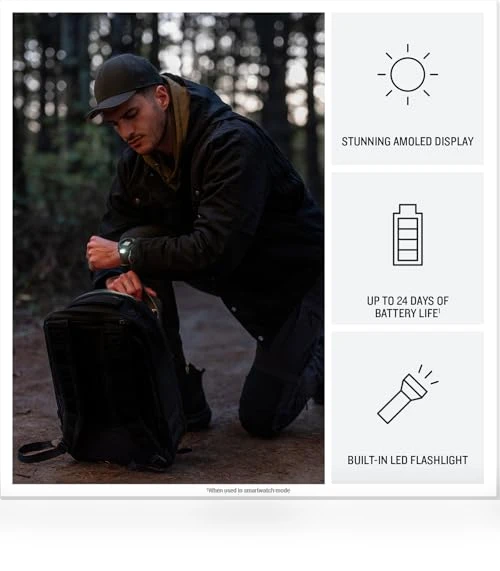Tactical GPS Smartwatch — Sport Watches, Garmin