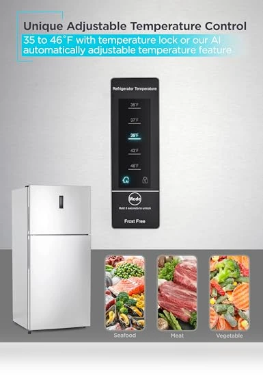 Top Mount Refrigerator with Freezer — Mini Fridges, BLACK+DECKER
