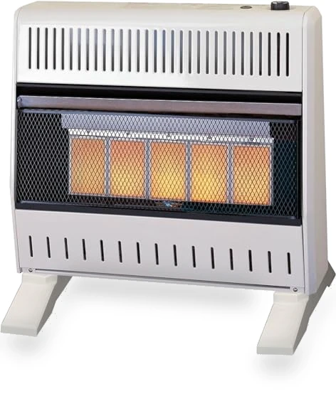 Ventless Propane Gas Infrared Space Heater with Thermostat Control — Portable Heating Solutions, ProCom