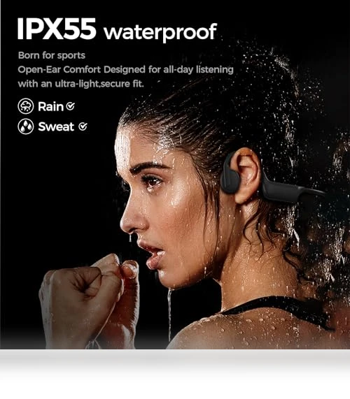 Wireless Bluetooth Open-Ear Sports Headphones — In-Ear Headphones, Ogogrs