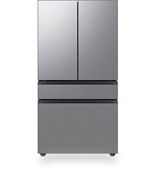 29 Cu. Ft. Bespoke Stainless Steel 4-Door French Door Refrigerator — Mini Fridges, Samsung