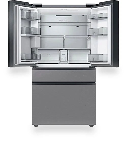 29 Cu. Ft. Bespoke Stainless Steel 4-Door French Door Refrigerator — Mini Fridges, Samsung