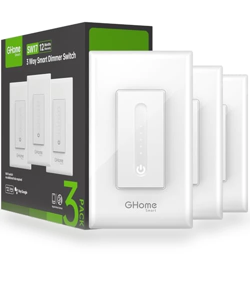 3 Way Dimmer Switch — Dimmer Switches, GHome Smart
