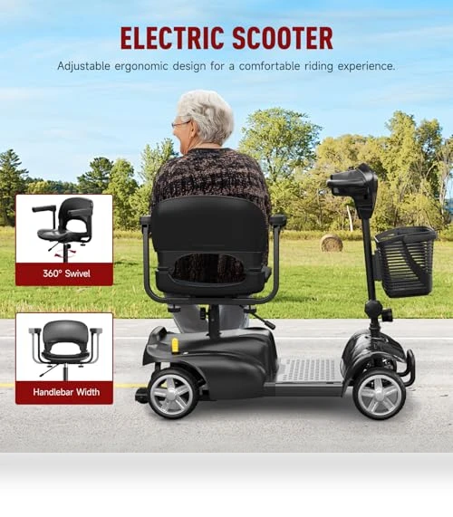 4 Wheel Mobility Scooter — Push Scooters, POWET