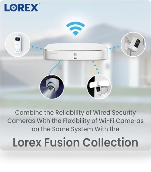 4K PoE Outdoor/Indoor Smart Home Security Camera System — Outdoor Security Cameras, Lorex