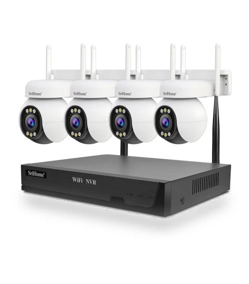 8CH HD NVR Wireless Security Camera System Kit — Complete Surveillance Systems, SriHome